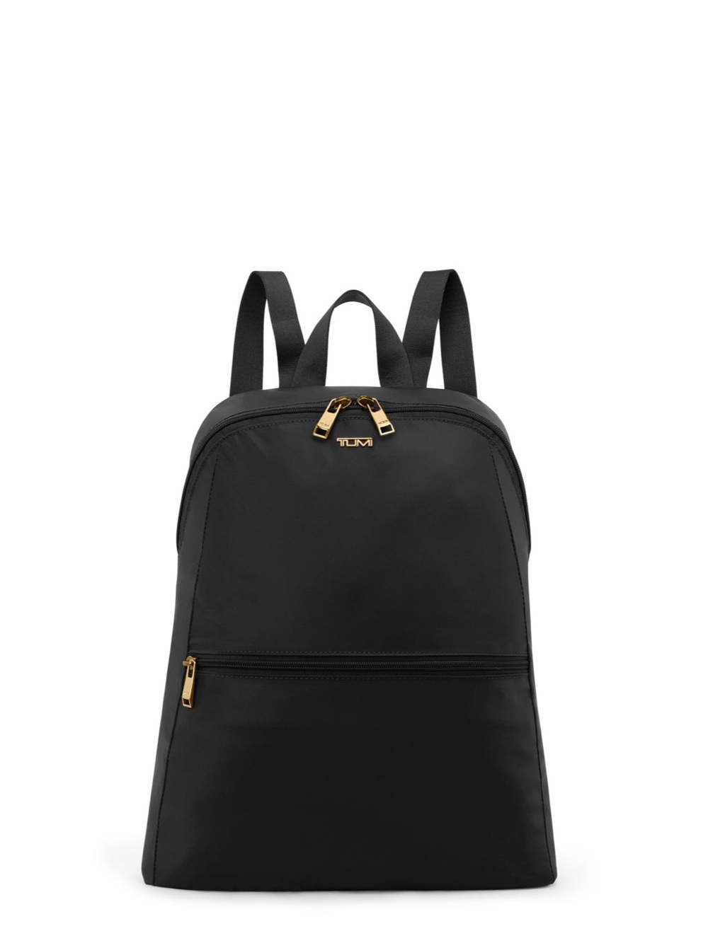 Tumi Voyaguer Black/Gold Just In Case Packable Backpack with Storage Pouch